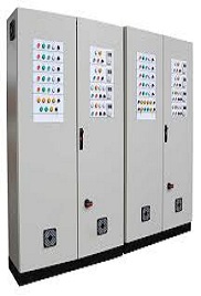 Plastic recycle machines electrical panel